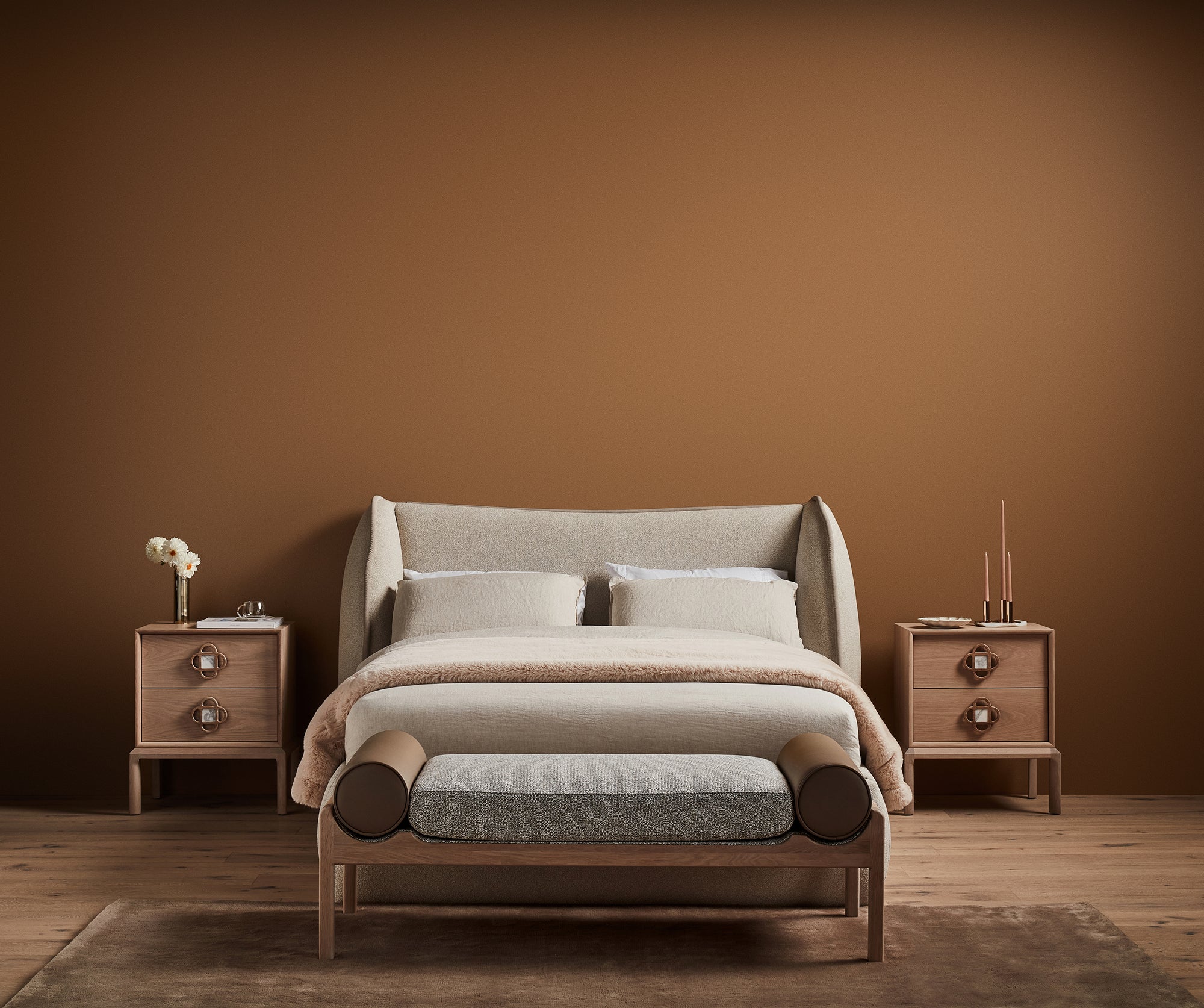 Opal Rosette Bed