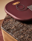 Artistry Sit Stand Leather Desk