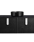 ISSY Adorn Above Counter / Semi Inset Wall Hung vanity with drawers Petite Handles 1000 - Zuster Furniture