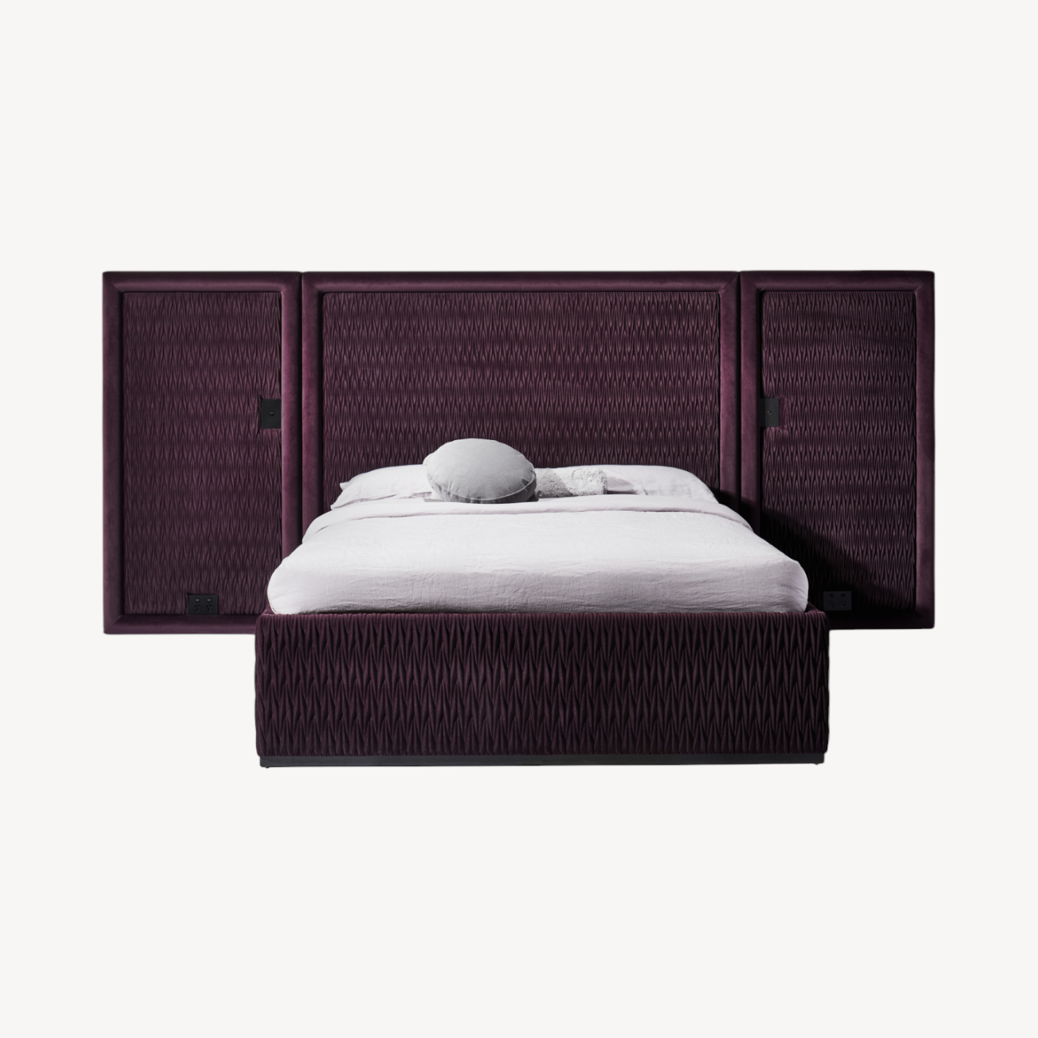 Adorn Maxima Extended Ribbon Stitch Bed - Zuster Furniture