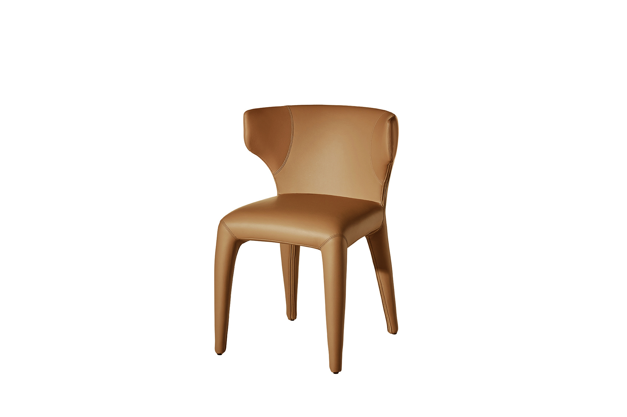 Artisan Dining Chair, Chestnut PU - Zuster Furniture