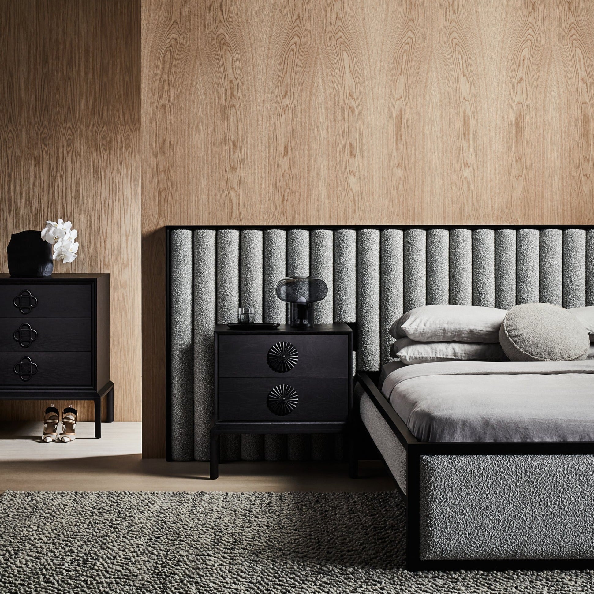 Cloud Scalloped Extended Bed - Zuster Furniture