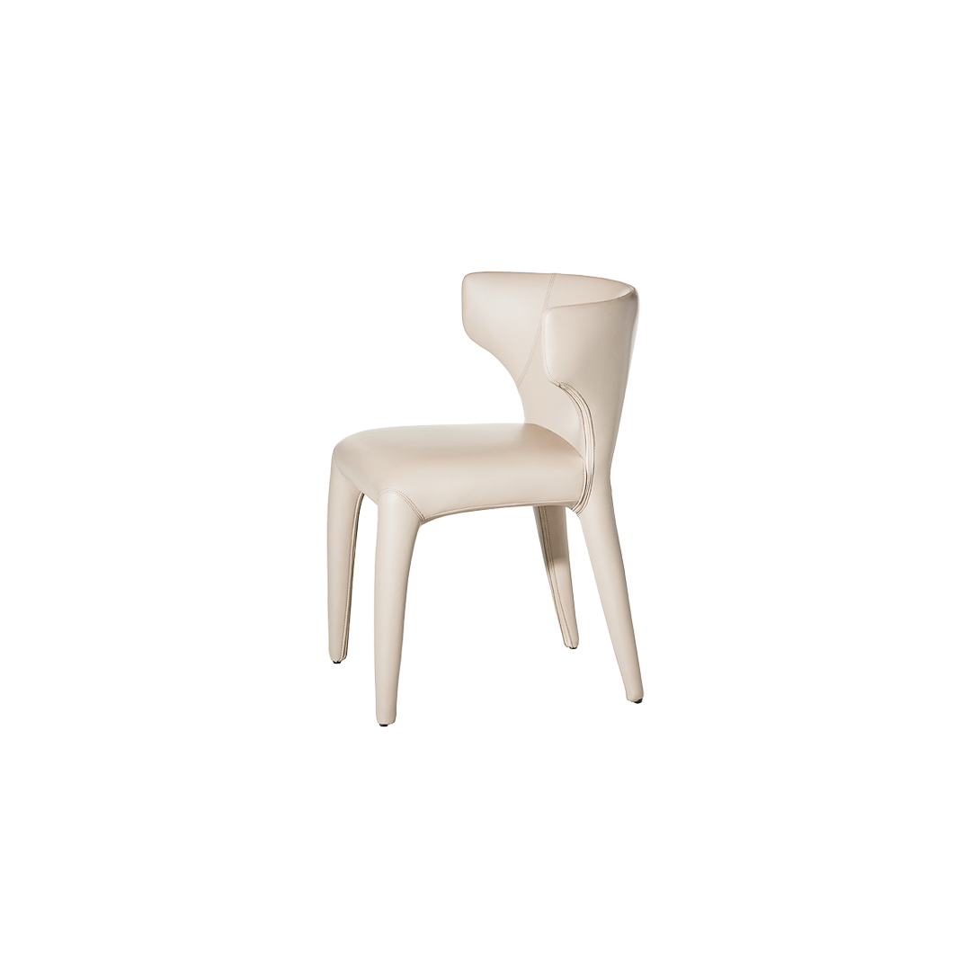 Artisan Dining Chair, Macadamia PU - Zuster Furniture