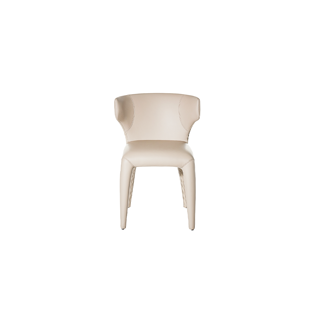 Artisan Dining Chair, Macadamia PU - Zuster Furniture