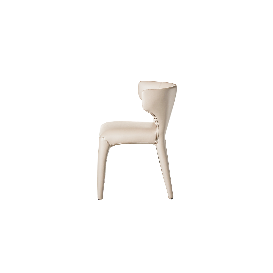 Artisan Dining Chair, Macadamia PU - Zuster Furniture