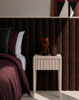Cloud Single Drawer Timber Bedside Table