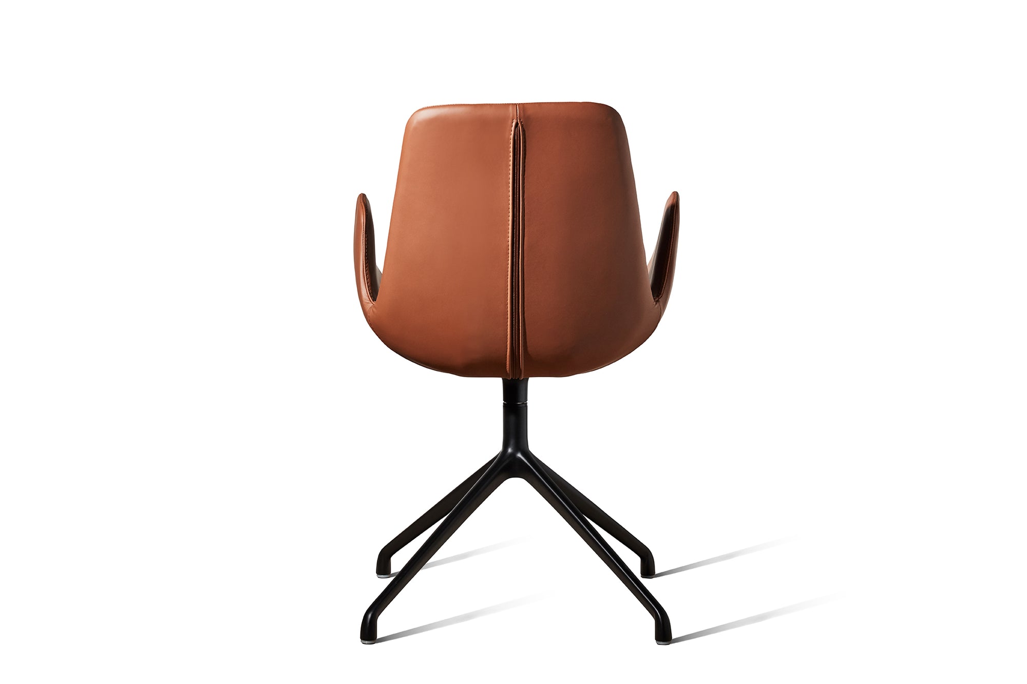 Cloud Boardroom Chair - Tan Leather 50% OFF - Zuster Furniture