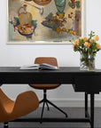 Cloud Boardroom Chair Star base - Faux Leather