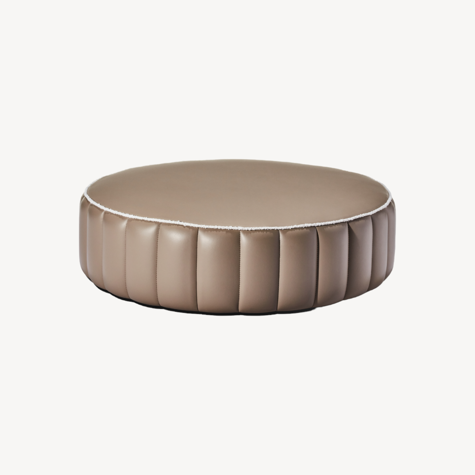 Cloud Scalloped Ottoman - Zuster Furniture