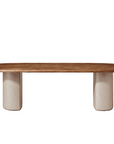 Cloud Dining Table with upholstered base