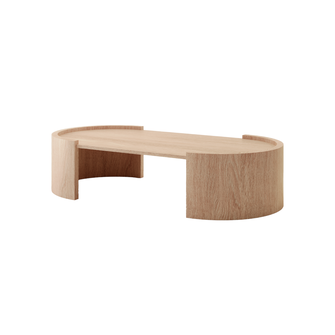 Contour Timber Coffee Table