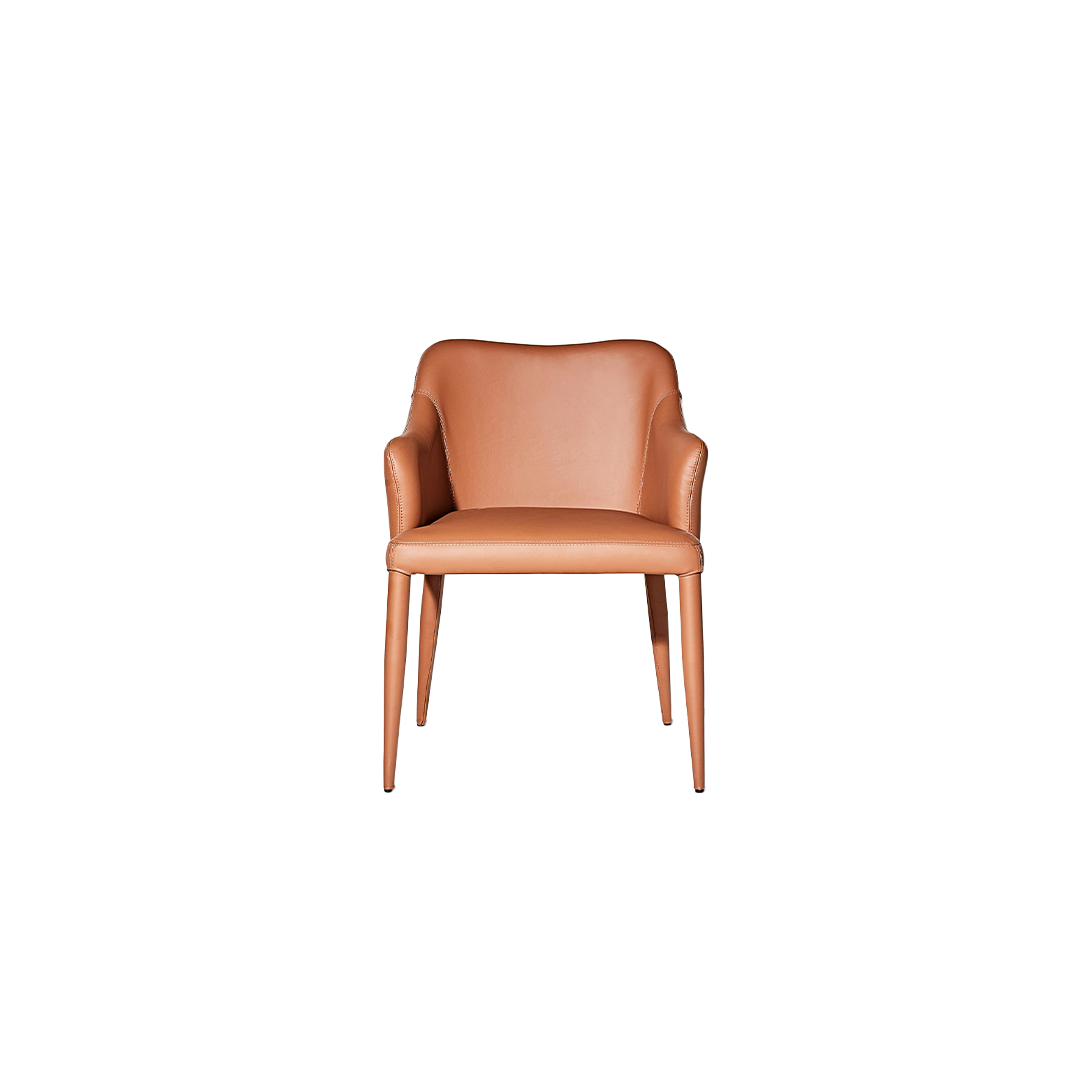 Embellish Dining Chair, Tan PU