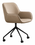 Hero Executive Chair with Castors - Faux Leather