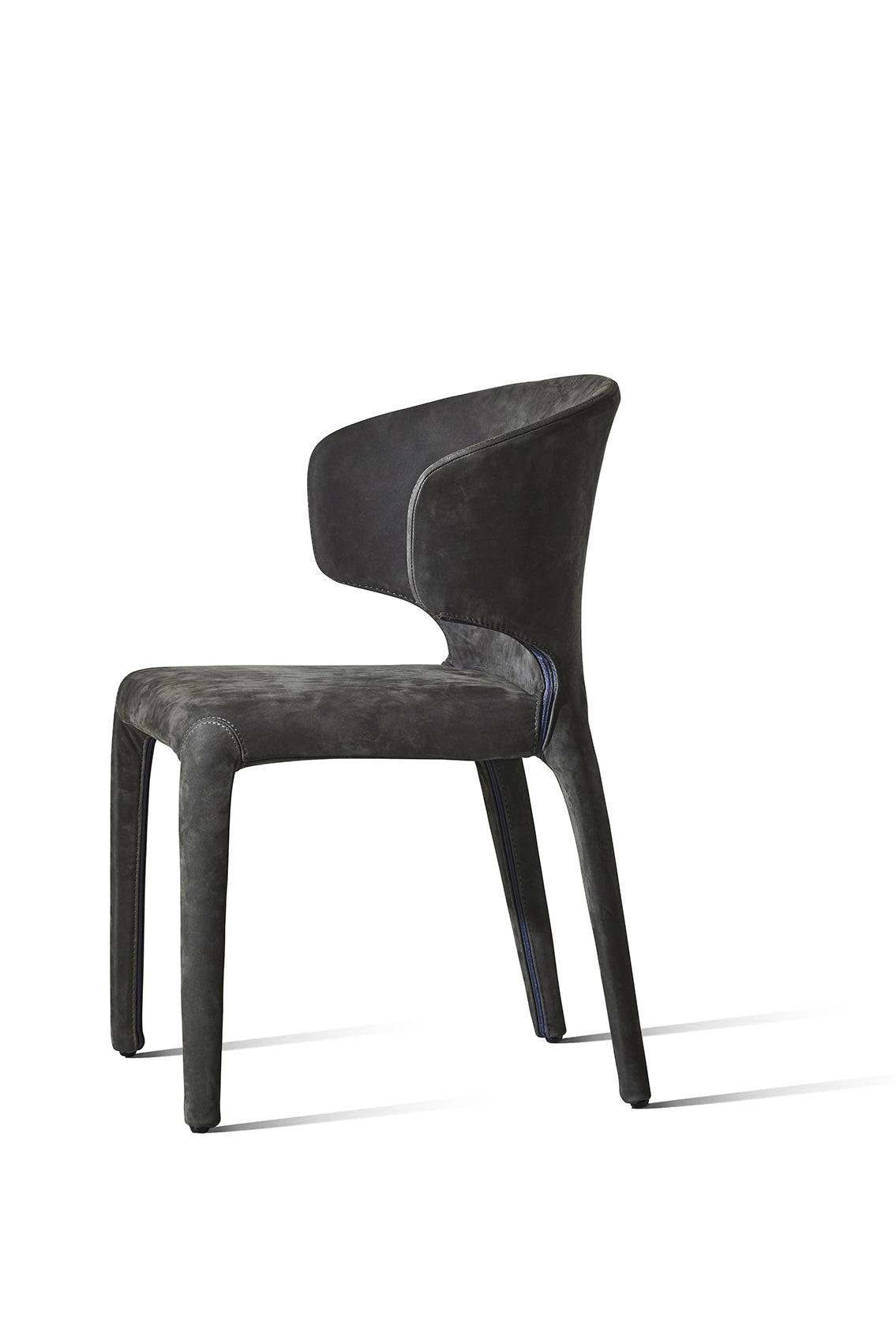 Husk Dining Chair, Khaki Suede SET OF 2 Discontinued Colour 60