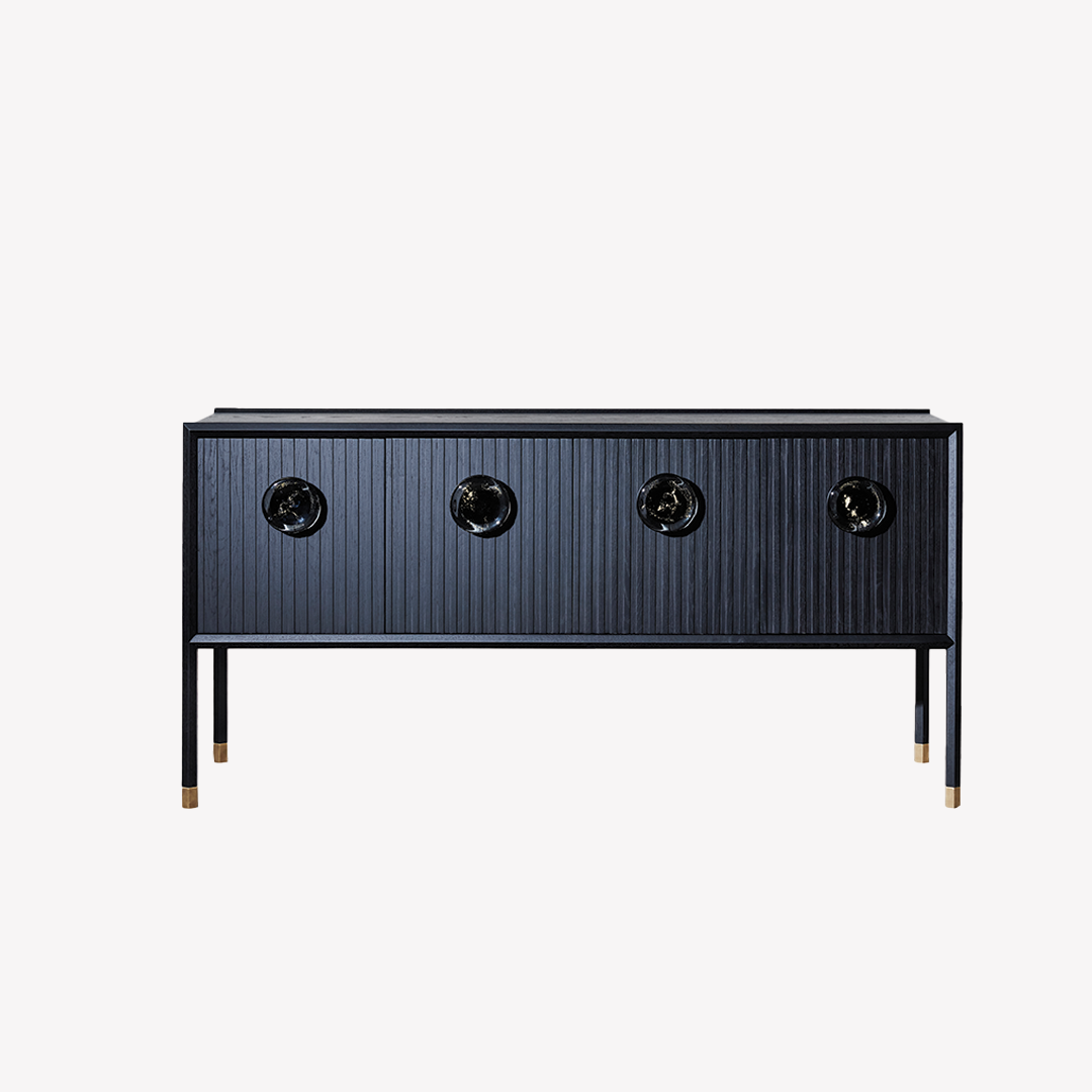 Halo Buffet with Glass handles - Zuster Furniture