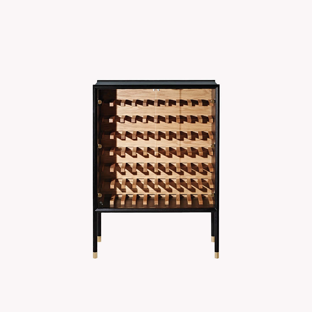 Halo Wine Storage Cabinet - Zuster Furniture