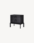 Adorn Marigold Bedside Table with Drawers Product Side View