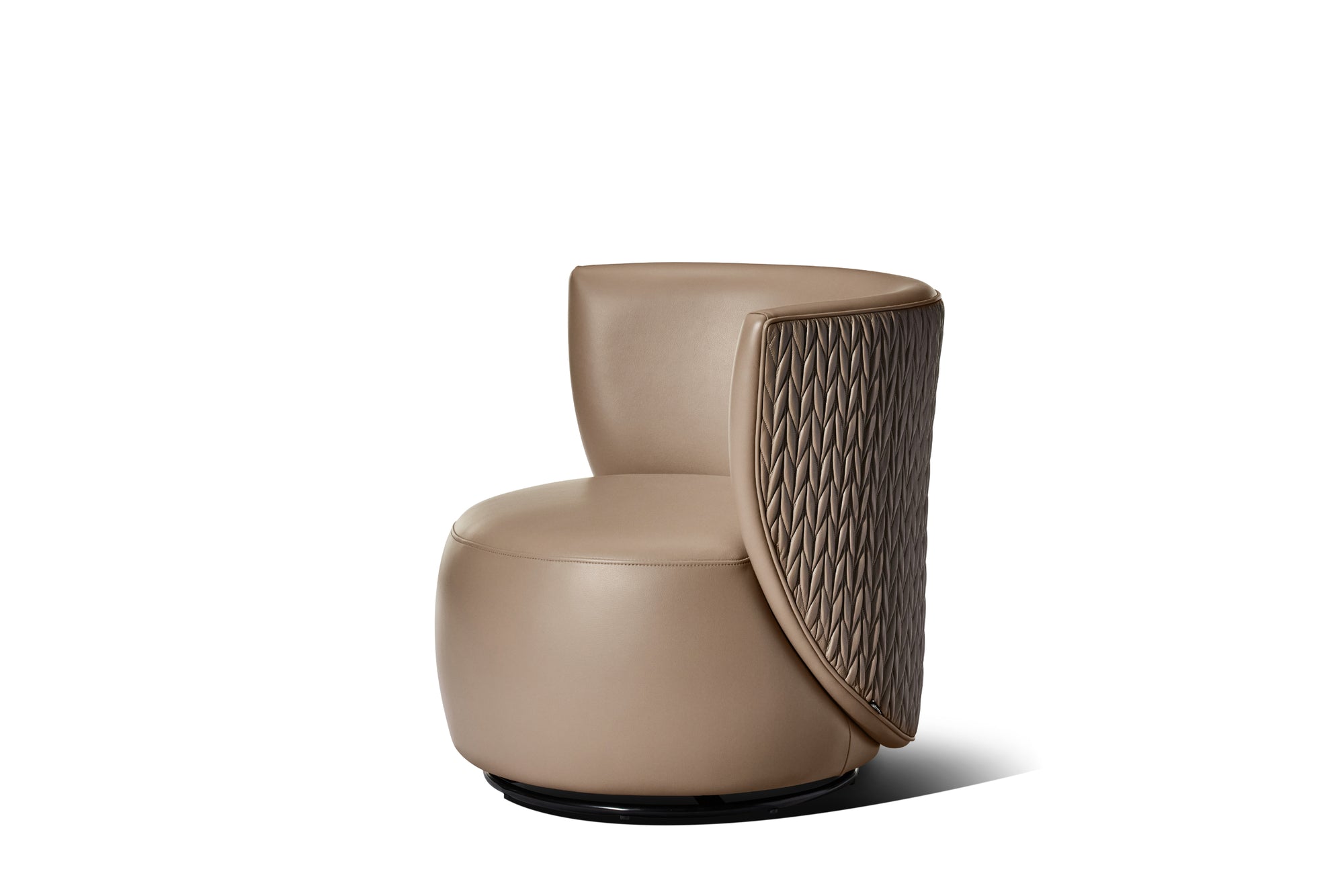 Marigold Swivel Armchair - Almond - Zuster Furniture