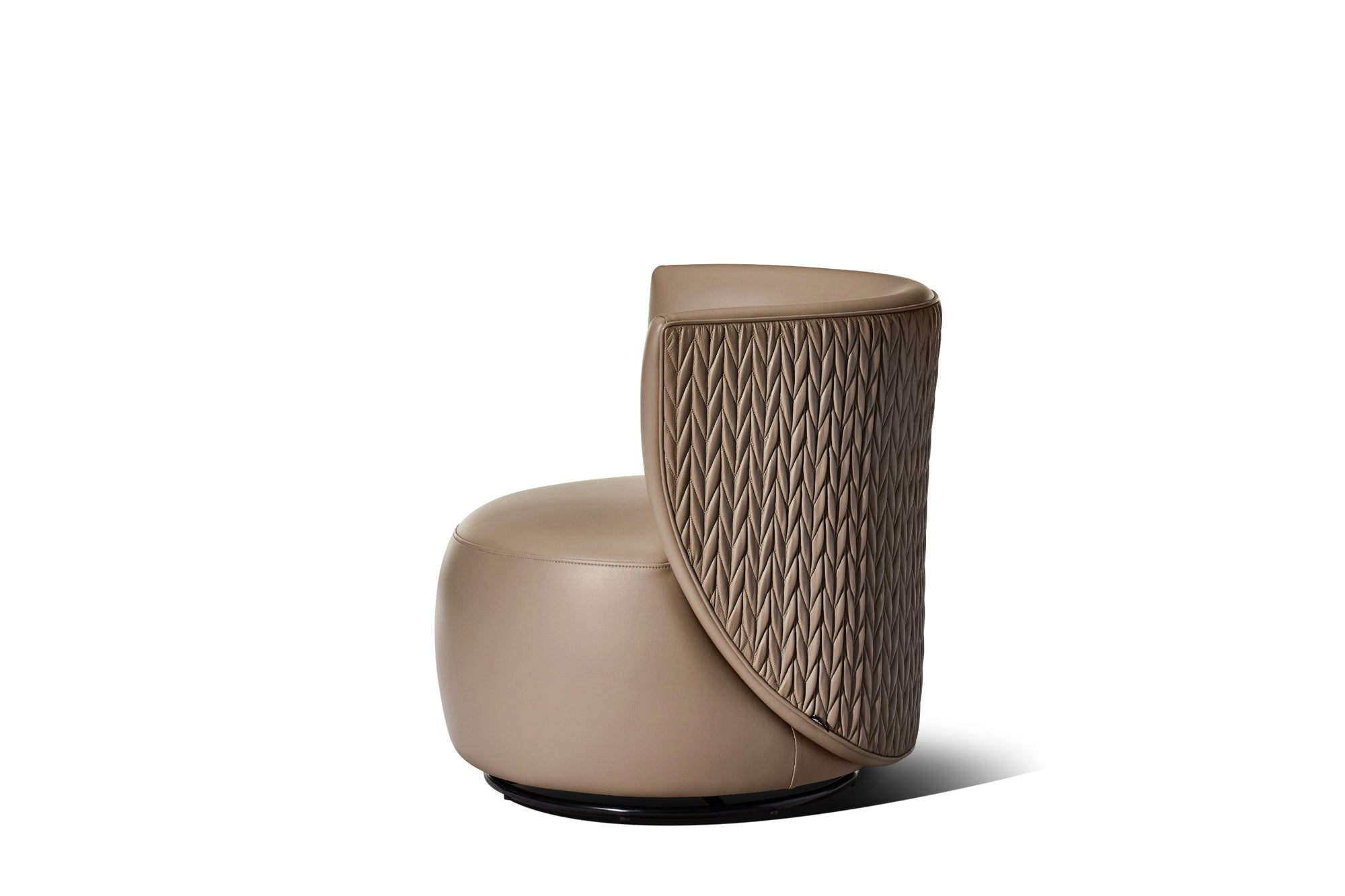 Marigold Swivel Armchair - Almond - Zuster Furniture