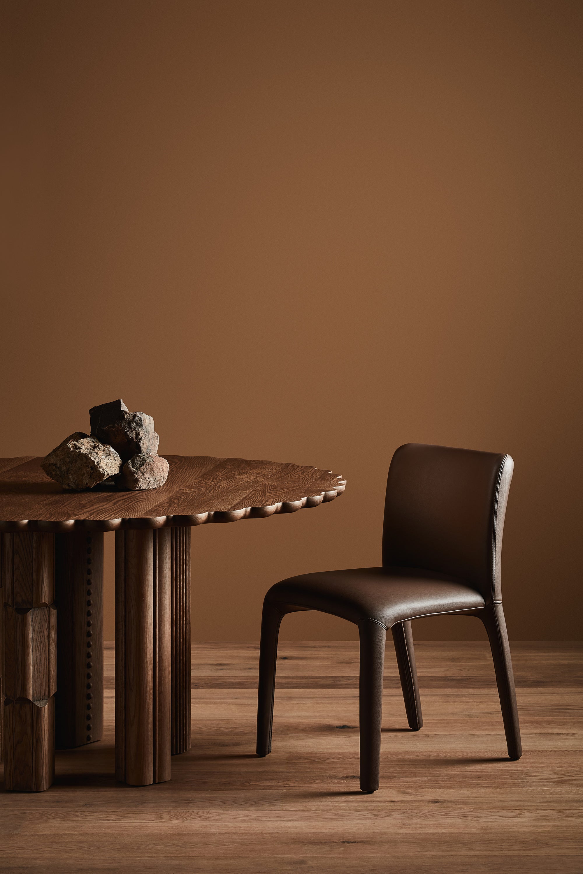 Opal Dining Chair Faux Leather - Zuster Furniture