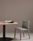 Ribbon Frill Cafe Table- 1200 wide Blonde Oak - Zuster Furniture