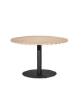 Ribbon Frill Cafe Table- 1200 wide Blonde Oak - Zuster Furniture