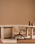 Saddle Organic Leather Desk