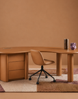 Saddle Organic Leather Desk