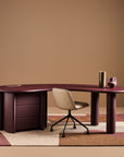 Saddle Organic Leather Desk