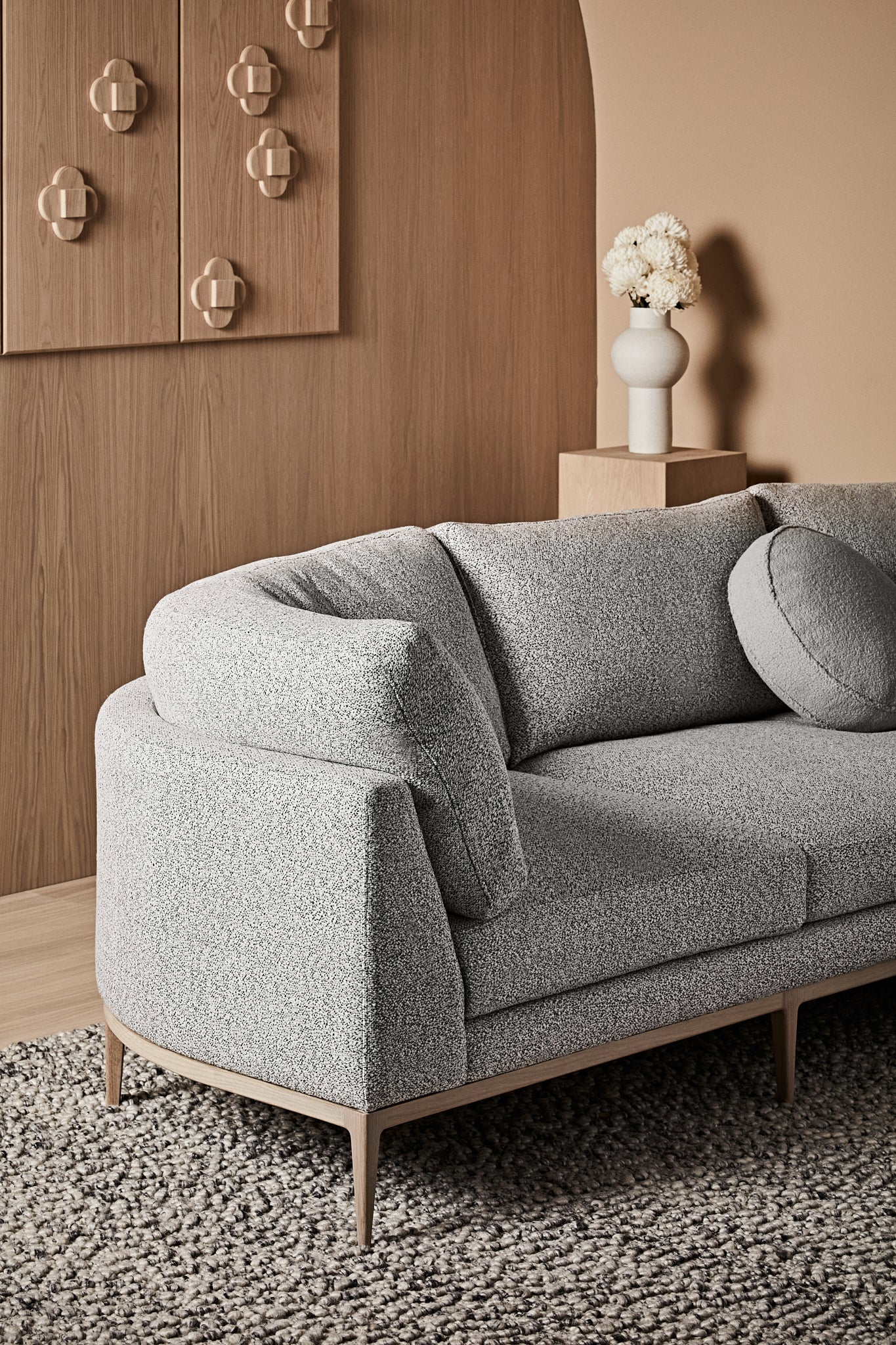 Sabrina Curved Sofa - Zuster Furniture