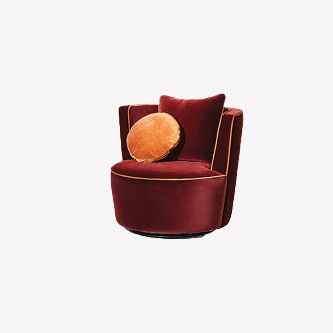 Sapphire Swivel Armchair - Zuster Furniture