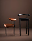 Topaz Stool- Faux Leather