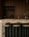 Topaz Kitchen Stool - Faux Leather