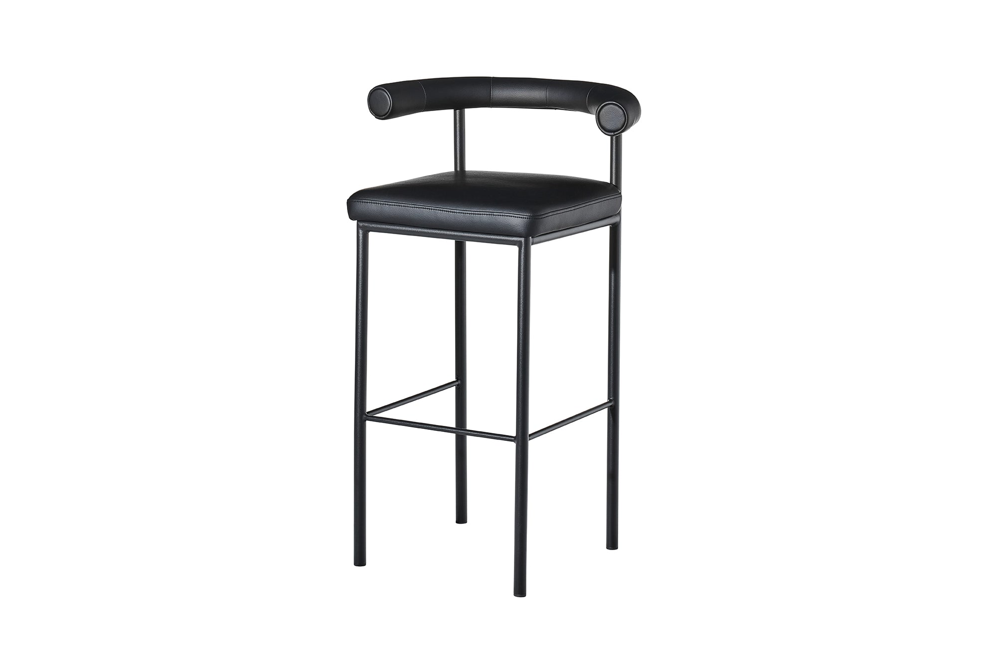Topaz Kitchen Stool- Faux Leather