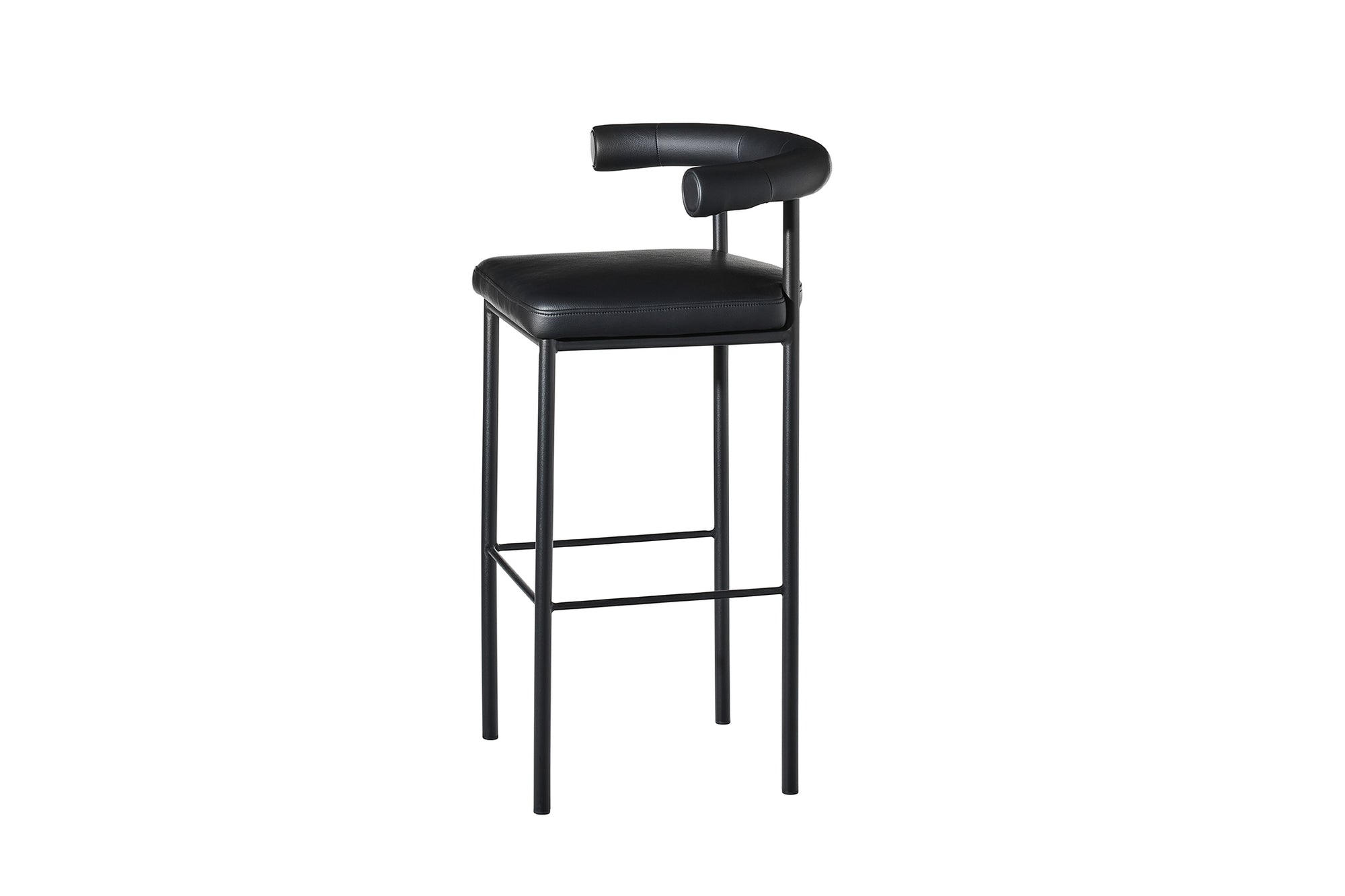 Topaz Kitchen Stool- Faux Leather