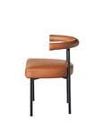 Topaz Dining & Occasional Chair- Faux Leather - Zuster Furniture