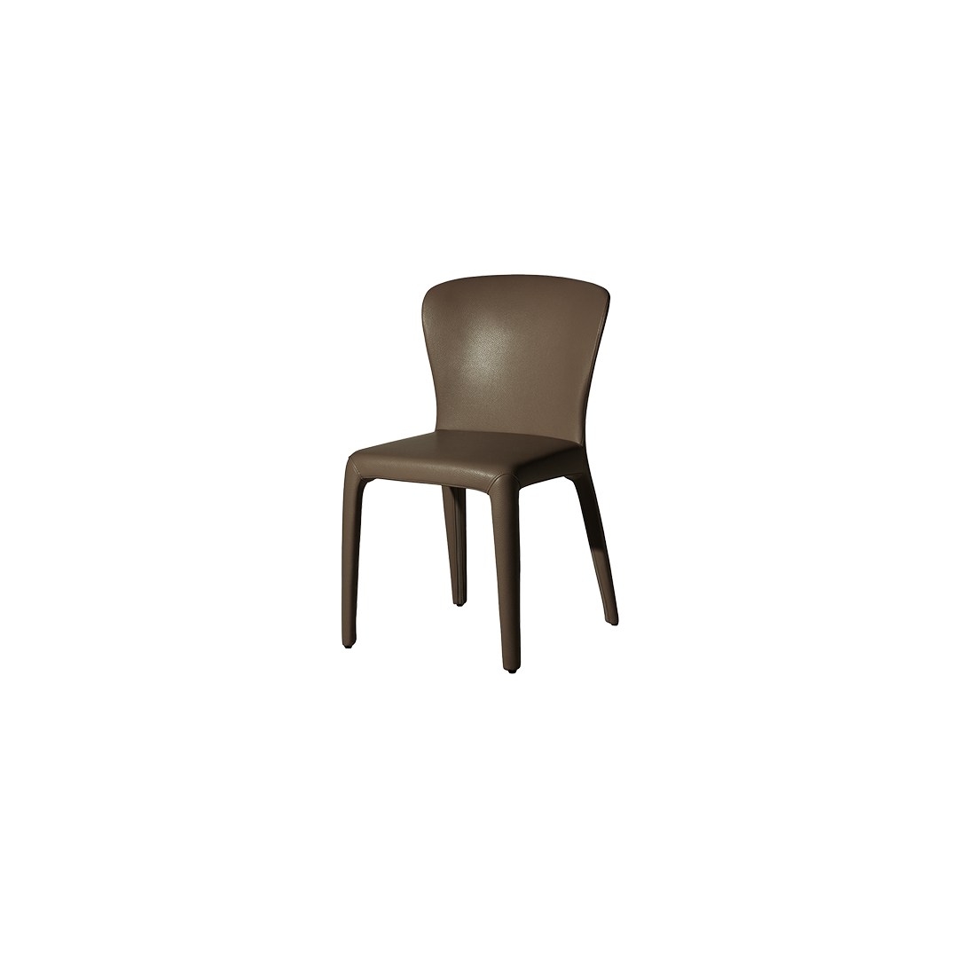 Tulip Dining Chair Faux Leather - Zuster Furniture
