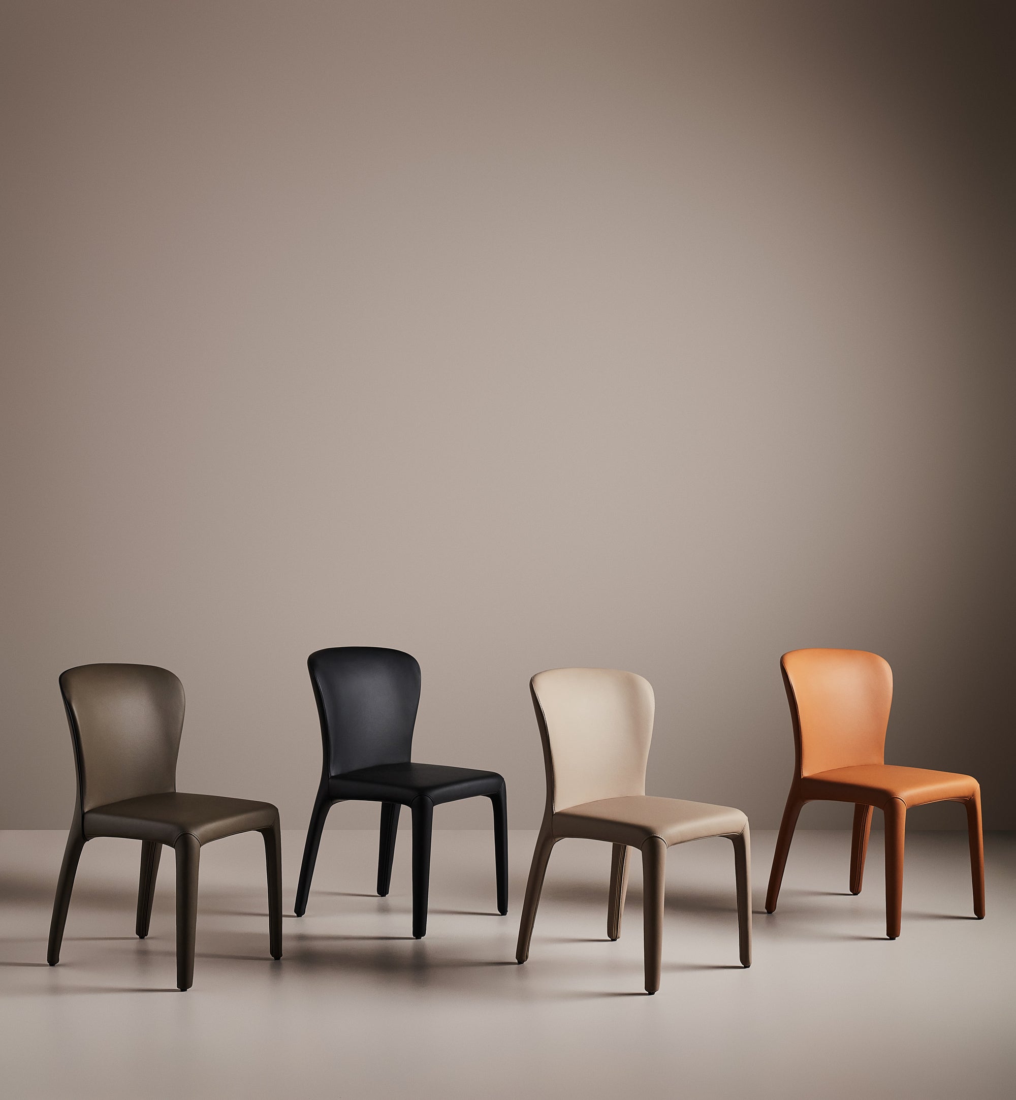 Tulip Dining Chair Faux Leather - Zuster Furniture