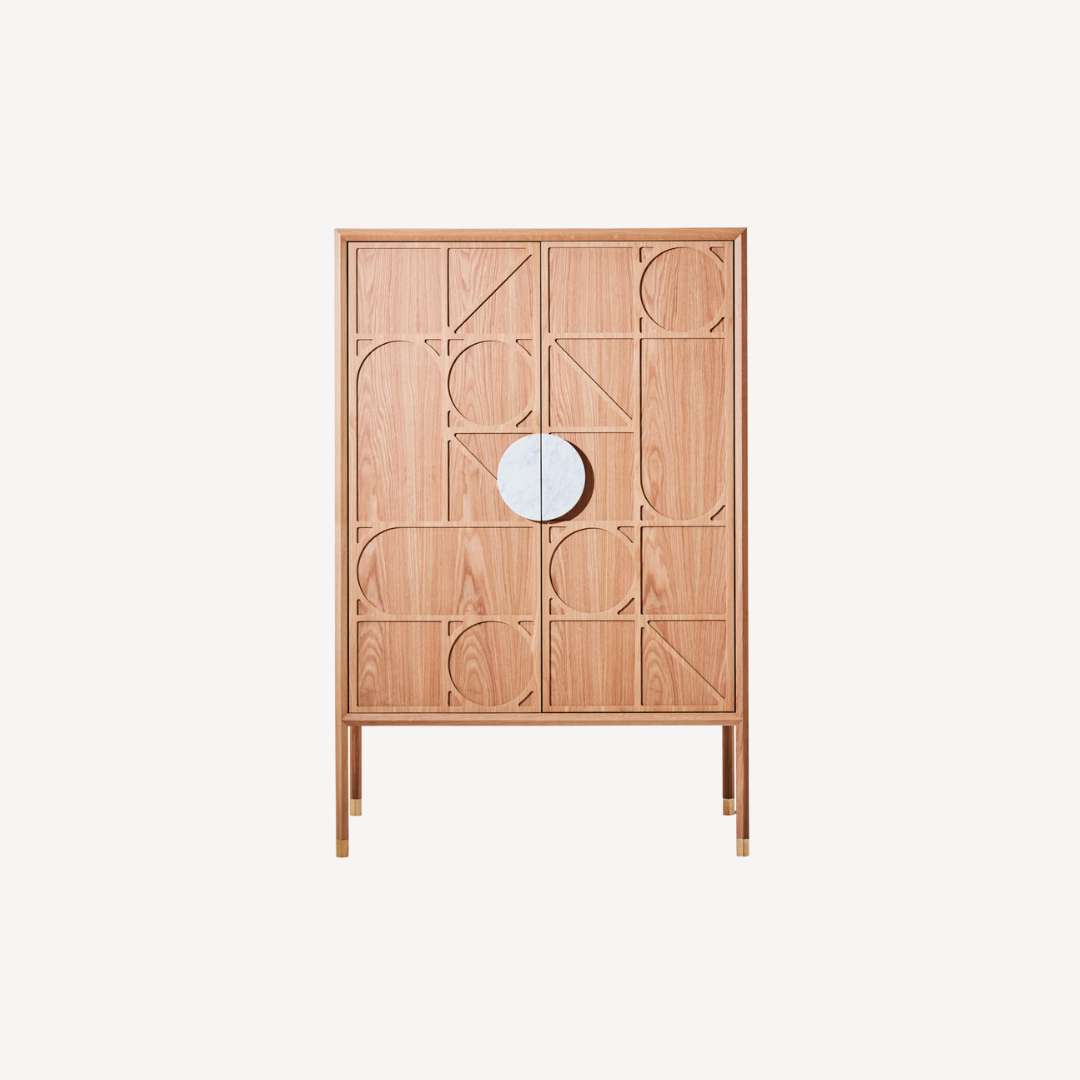 Tapestry Storage Cabinet - Zuster Furniture