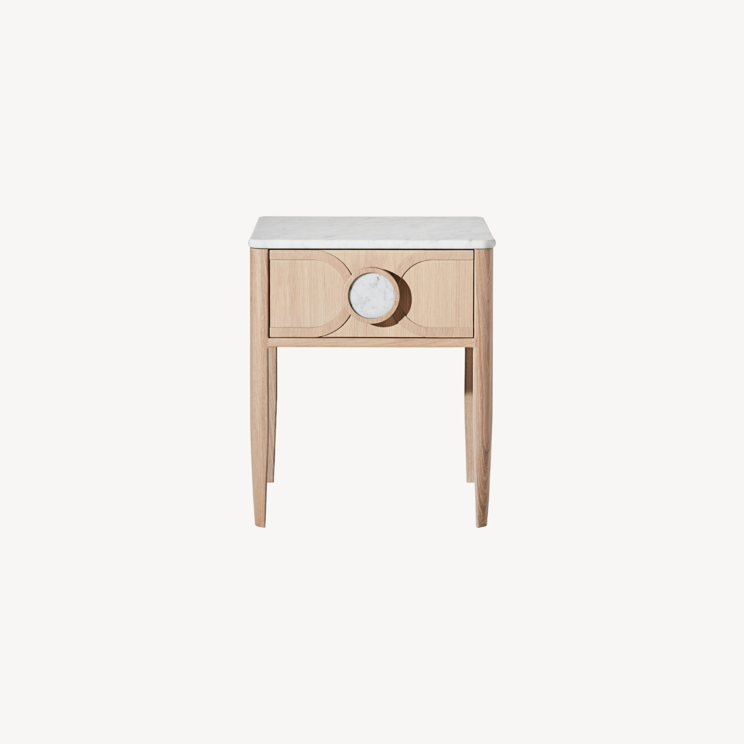 Victoria Marble Bedside Table - Zuster Furniture