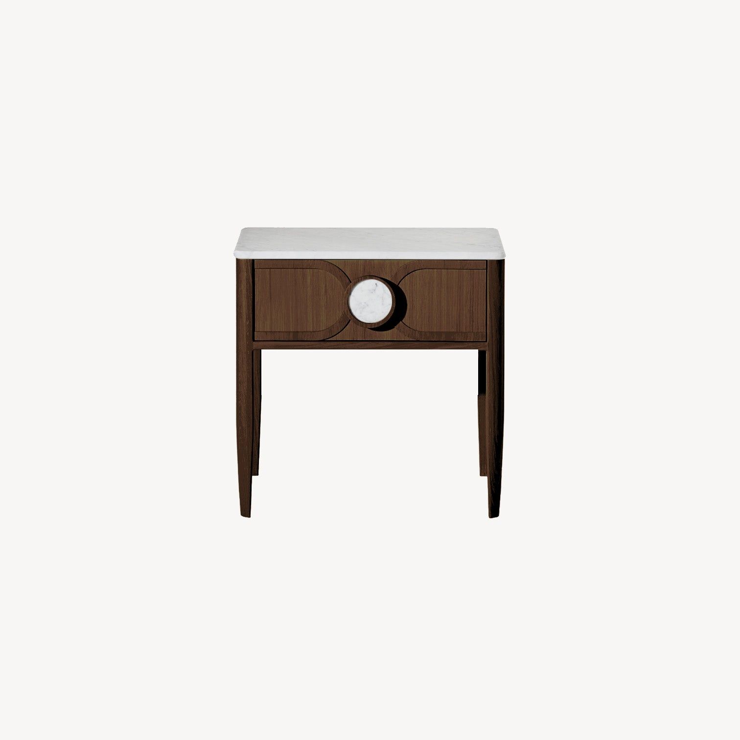Victoria Marble Bedside Table - Zuster Furniture