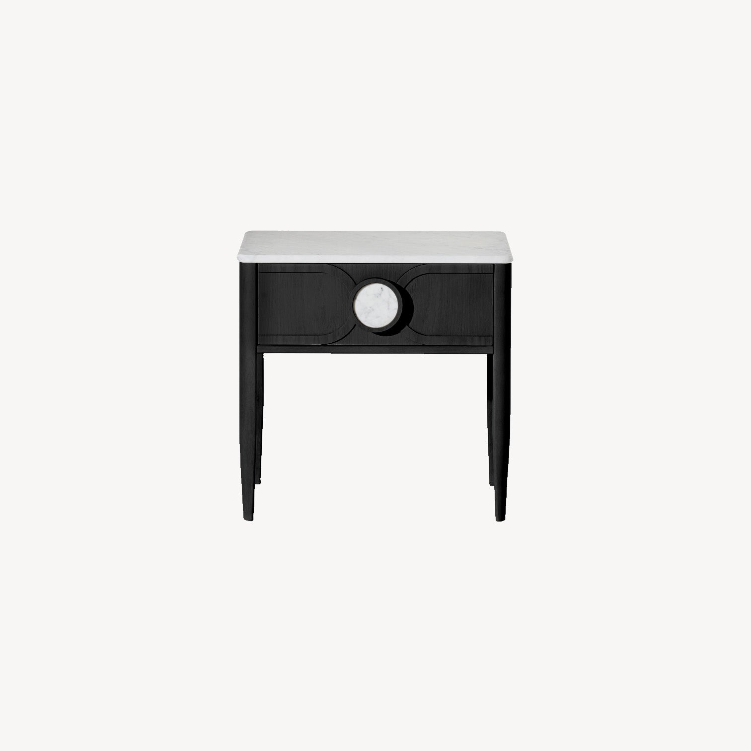 Victoria Marble Bedside Table - Zuster Furniture