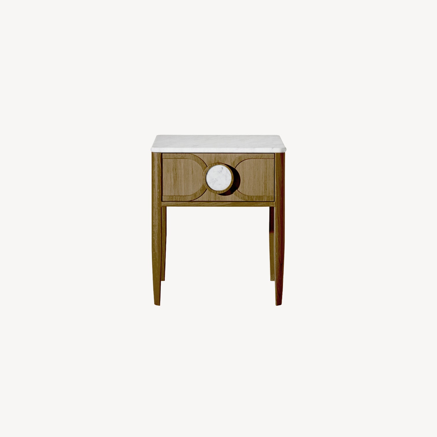 Victoria Marble Bedside Table - Zuster Furniture