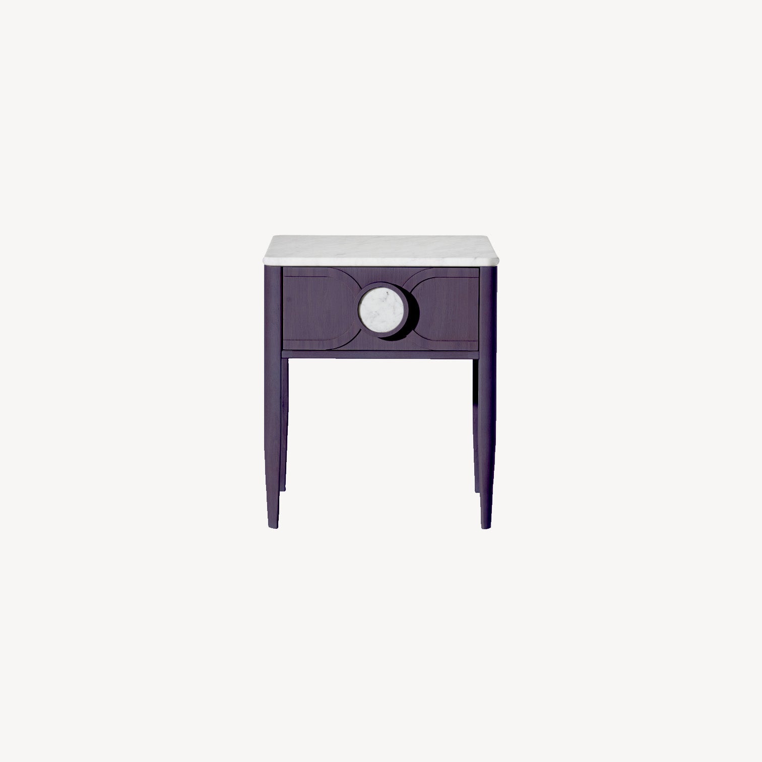 Victoria Marble Bedside Table - Zuster Furniture