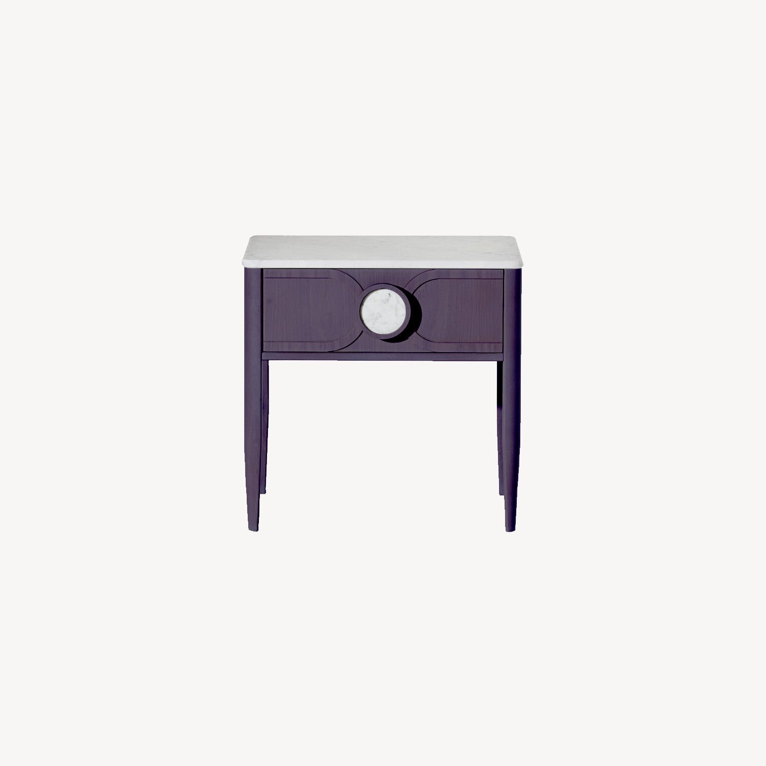 Victoria Marble Bedside Table - Zuster Furniture