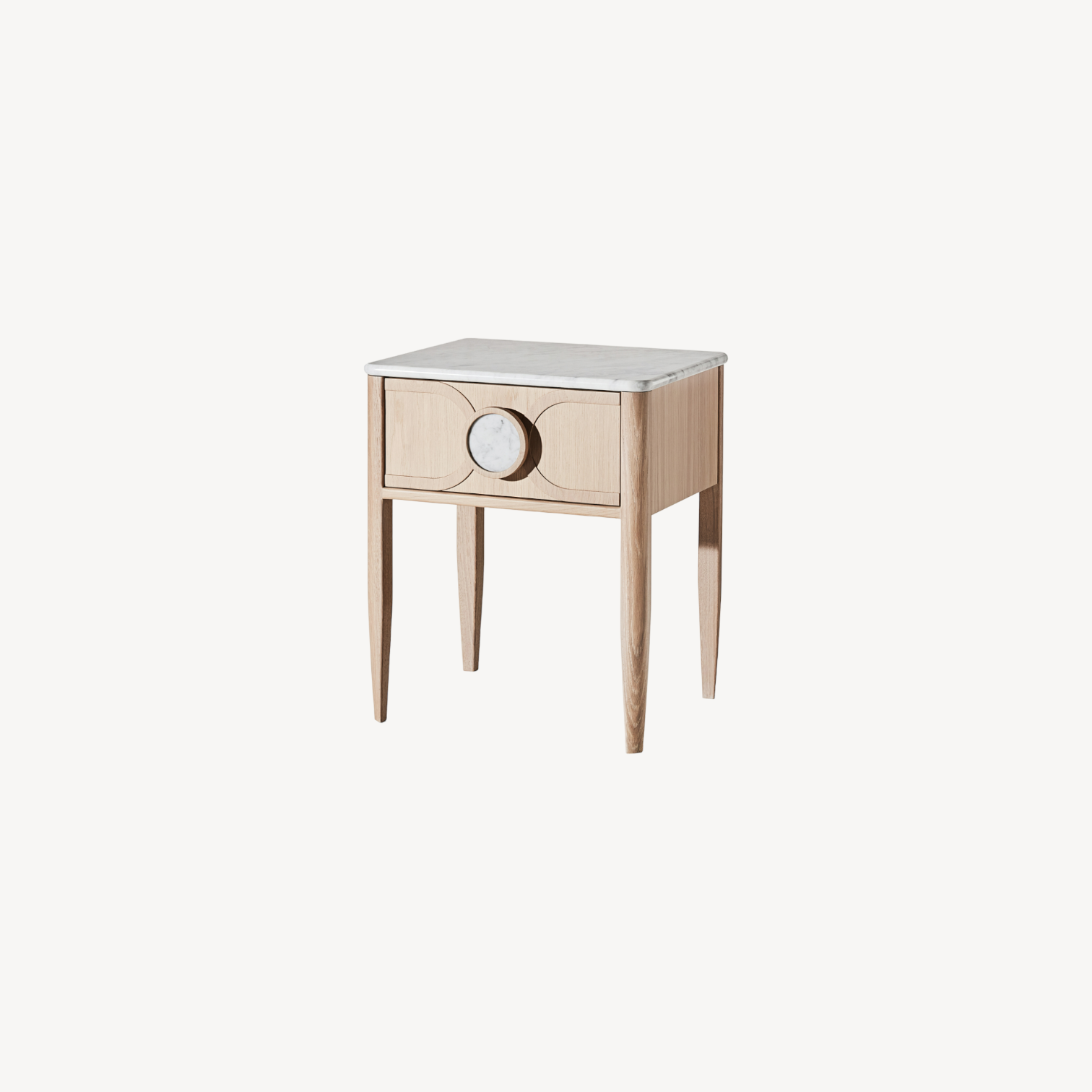 Victoria Marble Bedside Table - Zuster Furniture