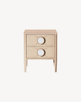 Victoria 2 Drawer Bedside Table - Zuster Furniture