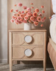 Victoria 2 Drawer Bedside Table