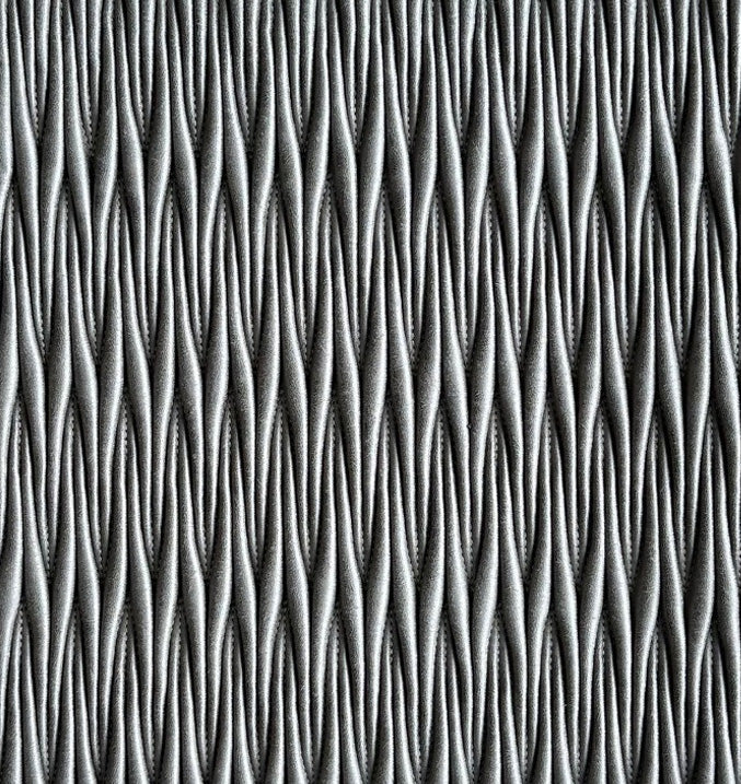 Charcoal Ribbon Stitch - Zuster Furniture