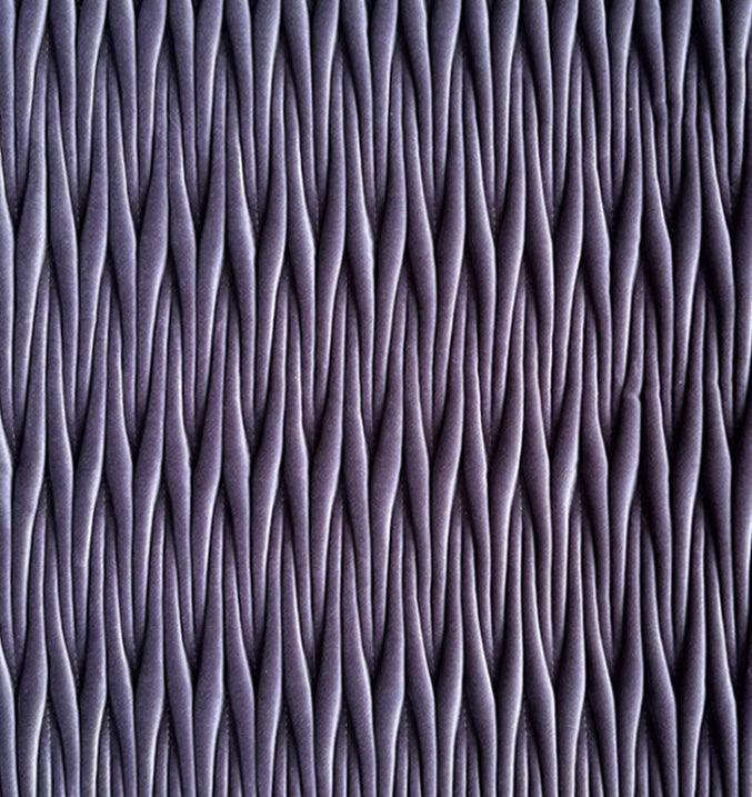 Amethyst Velvet Ribbon Stitch - Zuster Furniture